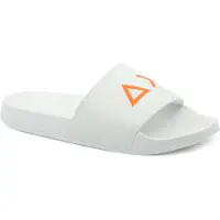Sun68 Slippers Logo Bianco Wit