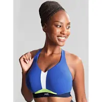 Panache - Endurance Wired Non Padded Sport BH - Blue - 75B