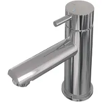 Brauer Chrome Edition Lage Opbouw Wastafelmengkraan Model B Chroom