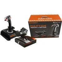 Fr-Tec Raptor Mach 1 Joystick en Throttle combo voor PC vluchtsimulatie Games