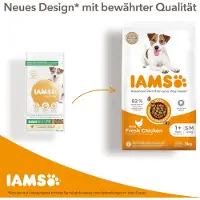 IAMS hondenvoer met lam, 3 kg, voor kleine en middelgrote honden