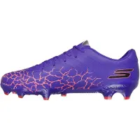 SKECHERS SKX_1.5 Academy Gras Voetbalschoenen (FG) Paars Oranje Zwart