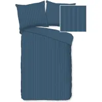 Descanso Peuter Dekbedovertrek Katoen Satijn Hotel Sevilla - denim 120x150cm