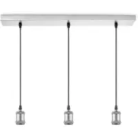 Home Sweet Home hanglamp pendel Vintage 3L Beam - mat staal