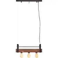 Brilliant Hanglamp Bankwood 50cm