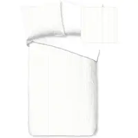 Descanso Baby Dekbedovertrek Katoen Satijn Hotel Sevilla - white 100x135cm