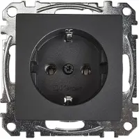 Merten SCHUKO-stopcontact StK MEG2301-0414, antraciet, systeem M
