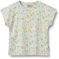 Wheat Shirt 'Bette' groen / pastelgroen / oranje / wit