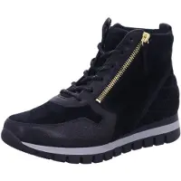 Gabor Veterboots zwart Suede Maat 36.5