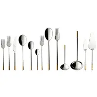 Villeroy & Boch Bestekset Ella - Verguld - 113-delig / 12 personen