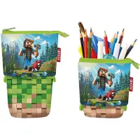 Roth pennenetui 2in1 Block Game, opvouwbaar, met rits, 135 × 180 mm