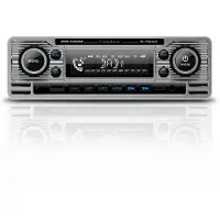 Caliber Autoradio met DAB+ en bluetooth - Retro look - Chrome (RMD120DAB-BT)