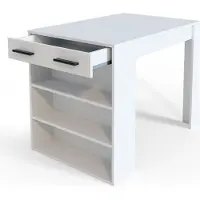 Vicco Repose Eetkamertafel – 67 x 100 cm Wit