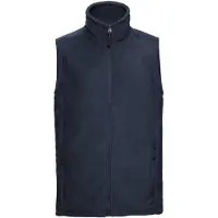 Russell athletic Russell Heren Fleece Outdoor Gilet (Franse marine)