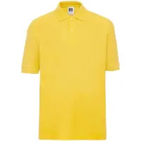 Russell athletic Russell Poloshirt van katoen voor kinderen (Geel)