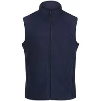 Regatta Heren Micro Fleece Bodywarmer / Gilet (Donkere marine)