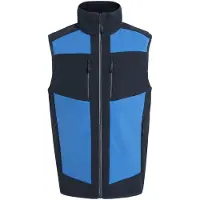 Regatta Heren E-Volve Colour Block Softshell Bodywarmer (Sterk Blauw/Navy)