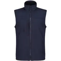 Regatta Heren Flux Softshell Bodywarmer / Mouwloos Jasje Waterafstotend en Windbestendig (Marine /Navy)
