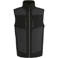 Regatta Heren E-Volve Colour Block Softshell Bodywarmer (As/Zwart)