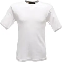 Regatta Heren Thermisch Ondergoed Korte Mouw Vest / T-Shirt (Wit)