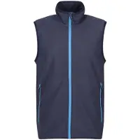 Regatta Heren Navigate Fleece Gilet (Marine / Frans Blauw)