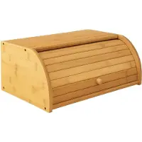 INNE - Broodtrommel - bamboe - rolluik - 40,5x27x16 cm