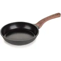 Rosmarino Black Line Koekenpan - Pannen - Pan Ø24cm - Koekenpan inductie - Geschikt voor alle warmtebronnen & vaatwasser - Aluminium - Zwart