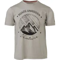 Agu Casual Performer Venture Short Sleeve T-shirt Beige 2XL Man