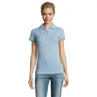 Sols Dames/Dames Perfect Poloshirt (Hemelsblauw)
