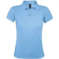 Sols Dames/Dames Prime Poloshirt (Hemelsblauw)