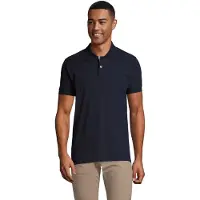 Sols Heren Portland Poloshirt (Frans marine/grijs)