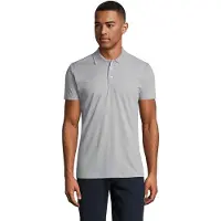 Sols Heren Performer Sport Poloshirt (Puur Grijs)