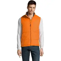 Sol SOLS - "Warm" fleece vest voor heren/dames, uni model LT3202 (maat S) (oranje)