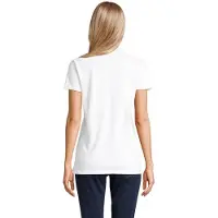 Sols Dames/Dames Phoenix Gekamd Katoen Poloshirt (Wit)