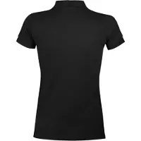 Sols Dames/Dames Portland Poloshirt (Zwart)