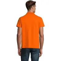 Sol Heren Lente II Poloshirt (Oranje)