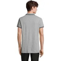 Sol Heren Pasadena Melange Poloshirt (Grijs Melange/Zwaar)