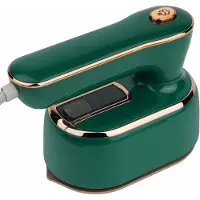 DNA Reisstrijkijzer - Mini Strijkijzer - Reis Strijkijzer - Reisstrijkijzer Klein - Reisstrijkijzer Met Stoom - Groen - 14cm × 13cm × 8cm