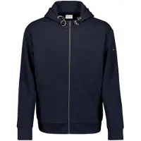No-excess Sweater full zipper hooded interloc night