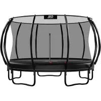 Senz Sports VLT Altura – Trampoline 366 cm – Verticaal veersysteem – Extra springruimte – Veiligheidsnet
