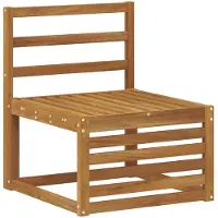 vidaXL Buiten bank set 7 st Naturel Massief Acacia Hout