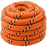 vidaXL Boottouw 25 m 3 Oranje PP