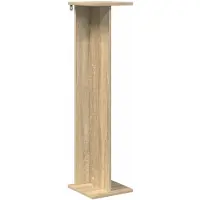 vidaXL Plantenstand Sonoma Eiken 25 x 25,5 x 100,5 cm Bewerkt hout