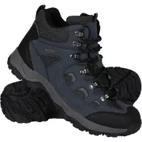 Mountain Warehouse Heren Adventurer Waterdichte Wandelschoenen (Marine)