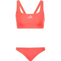 Adidas Sportbikini '3-Stripes V-Back' framboos