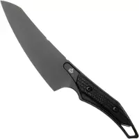 QSP Knife T-Cook QS172-A2, Black Nitro-V, Black G10 vaststaand mes