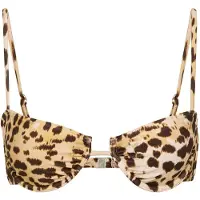 LASCANA Bikinitop beige / crème / bruin