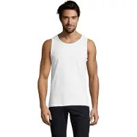 Sols Heren Justin Tank Top (Wit)