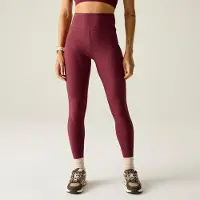 Dare 2b Dames/Dames Hustle Ribbed Legging (Tibetaans Rood)