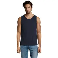 Sols Heren Justin Tank Top (Franse marine)